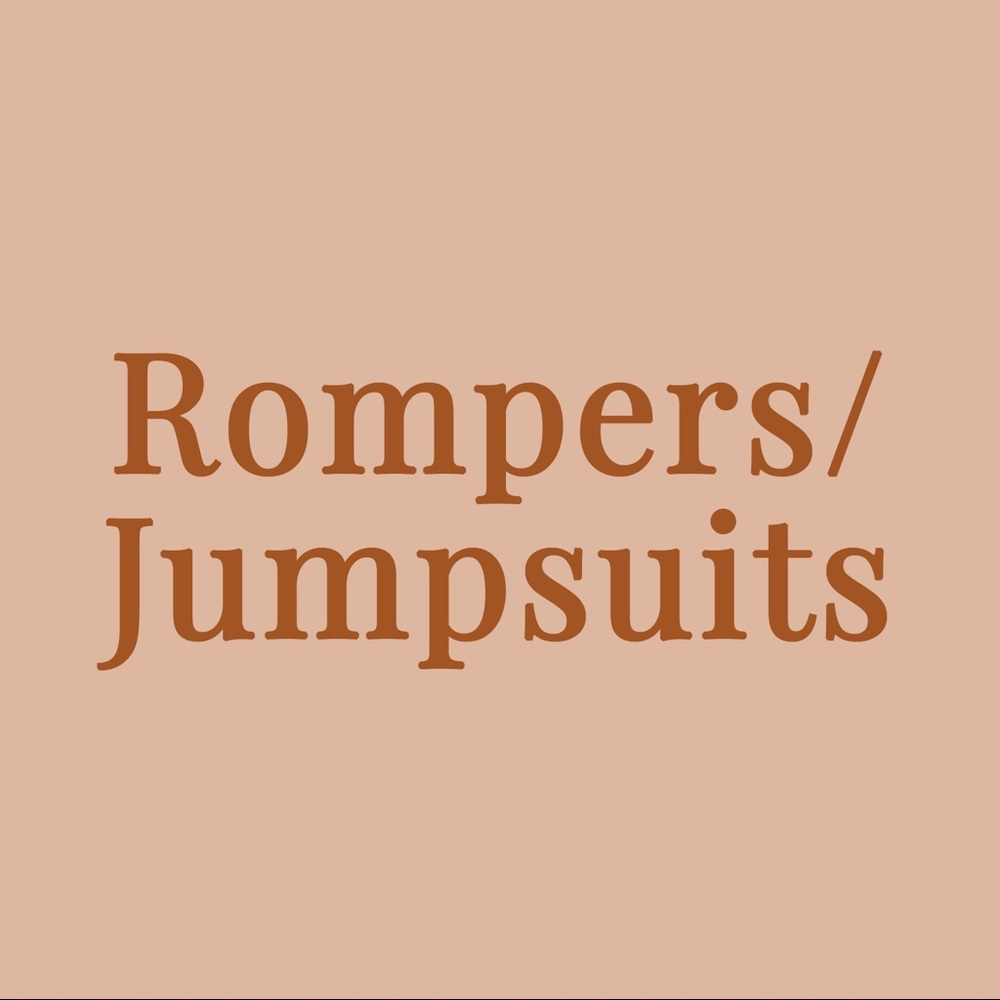 Rompers/jumpsuits